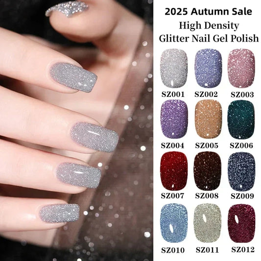 💗HOT SALE 50% OFF💗High Density Glitter Nail Gel Polish💅✨