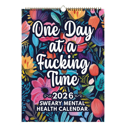 ⏳BLACK FRIDAY SPECIAL PRICE ￡7.99🔥2026 Sweary Mental Health Calendar📅