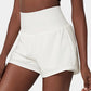 ✨️2025 New Hot Sales 60%OFF🥰High Waisted 2-in-1 Yoga Shorts & Side Pockets