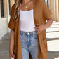 🔥Early Autumn Sales 60%OFF💝✨Women's Short Sleeve Pleated Lightweight Open Front Cardigan