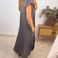 🍃End of Summer Sale-60%OFF💗Sleeveless Pleated Simple Solid Color Dress✨Chic, Comfortable & Made for Every Occasion