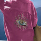 🌷Meet Summer-50% OFF Ends Tonight🍃Evil Eye Casual Sequin Beaded Shirt