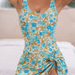 👙Last Day Promotion 49% OFF-Limited Stock！🔥💃Women's One Piece Tummy Control Tie Knot Swimsuit