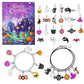 👻Gift Idea Blowout Sale-50% off🎃🎅2025 Christmas/Halloween DIY 24 Days Countdown Calendar Bracelets Set