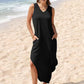 🎉Last Day Promotion 50% OFF💃2025 Summer Boho Print V Neck Maxi Dress with Pockets