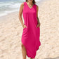 🎉Last Day Promotion 50% OFF💃2025 Summer Boho Print V Neck Maxi Dress with Pockets