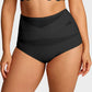 🌸Last Day-Buy 1 Get 3 Packs✨Plus-Size High-Waist Cross Tummy Control Panties