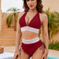 💖2025 Summer Sale 50% OFF👙High Waisted Tummy Control Color Block Bikini Sets