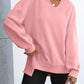 🍁2025 Autumn New Hot Sale: 60% off💗Womens Oversized Sweatshirt V Neck Long Sleeve Tunic Lightweight Pullover✨Relaxed Fit, Effortless Style!
