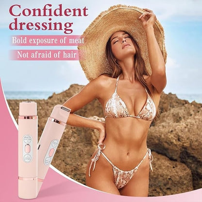 🔥NEW YEAR SALE - ONLY £11.99!!⚡2-In-1 Women's Electric Cordless Shaver