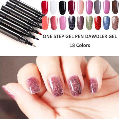 💅 Limited Time Buy 1 Get 1 Free - £7.99! ✨One Step Nail Gel Pen🎨