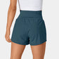 ✨️2025 New Hot Sales 60%OFF🥰High Waisted 2-in-1 Yoga Shorts & Side Pockets