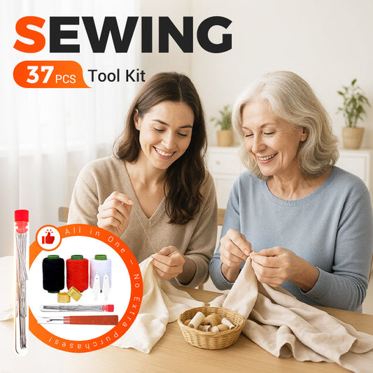 ⏰Last Day Surprise Price: £6.99🧵37PCS Sewing Tool Set🪡 Thread in 1 Second-Sew happy & Sew easy