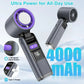 🌞Summer Hot Sale 50% OFF Ends Tonight❄️Multifunction Portable Handheld Turbo Ice-Cooling Fan | AC-Like Gel Pad Tech, 5 Gears