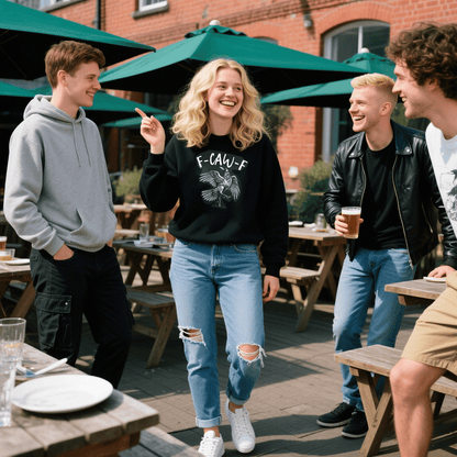 💥Surprise Price: Only £11.99!!🖤🐦‍⬛Humorous Crow Graphic T-Shirt – Say It With a Caw!🤩Ready to Spread a Little Playful Chaos?