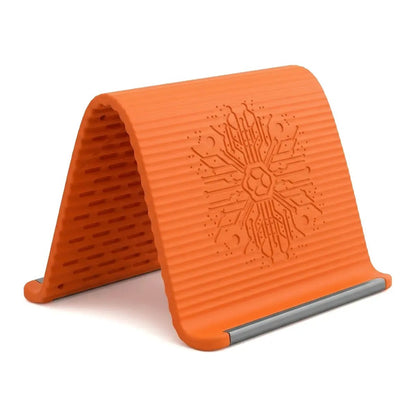 📲Surprise Price: Only £9.99!!🔥Foldable Silicone Aluminum Holder - Secure, Ergonomic Device Mount for Everywhere🤳🏻