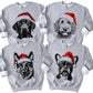 🎄🎅CHRISTMAS SPECIAL PRICE: ￡11.99!!🎁Santa Paws Christmas Dog Sweatshirt🐶