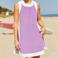 ⏰Last Day Sale 50% OFF🔥Women's Casual Color Block Sleeveless Tops Matching Shorts with Pockets