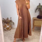 🍃End of Summer Sale-60%OFF💗Sleeveless Pleated Simple Solid Color Dress✨Chic, Comfortable & Made for Every Occasion