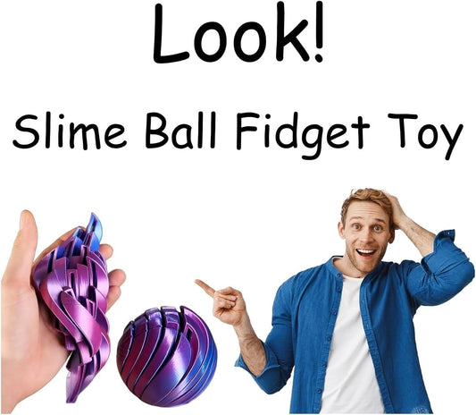 🎁Christmas Gift Sale 50% OFF🎄🎅3D Printing Slime Ball Fidget Toy🏐🎁