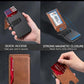 💼Last Day Promotion 50% OFF🔒Premium Aluminum RFID Blocking Minimalist Wallet for Men — Pop-Up Card Access