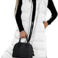 🍂Autumn Sale 60% OFF - Women's Long Puffer Vest | Quilted Hood & Button Closure ❄️Cozy & Chic, Perfect for Layering