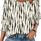 ☀️Summer Hot Sale 50% OFF🌼Blouses for Women Dressy Casual 3/4 Length Sleeve Womens Tops with Smocked Cuffs