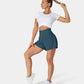 ✨️2025 New Hot Sales 60%OFF🥰High Waisted 2-in-1 Yoga Shorts & Side Pockets