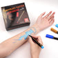 🌈⏳Last Day Special Price ￡7.99!!🎨Temporary Tattoo Markers for Skin👍✨Perfect For Unique Body Art🔥
