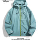 🍁2025 Autumn Hot Sale: 60% off🧥New Outdoor Hooded Couples' Mountain Climbing Jacket🍂Spring & Autumn Windproof Waterproof Breathable Stylish Plain Jacket