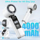 🌞Summer Hot Sale 50% OFF Ends Tonight❄️Multifunction Portable Handheld Turbo Ice-Cooling Fan | AC-Like Gel Pad Tech, 5 Gears
