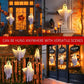 🔥Last Day Special Price £7.99!!👻Halloween Glowing Ghost Chandelier
