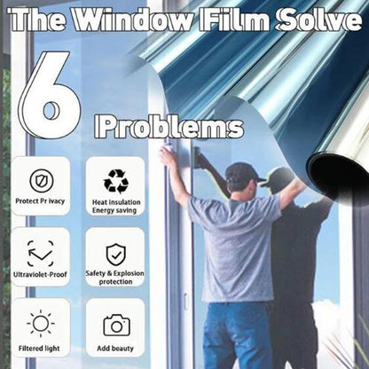 🪟Last Day-Buy 1 Get 1 Free!☀️ Heat-Insulating Privacy Film – UV Protection, Easy Application & Perfect for Home & Office 🏠