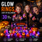 🔥Only £12.99 Last Day Promotion!🎁LED Light Halloween Glowing Ring