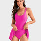 👙Last Day Promotion 49% OFF-Limited Stock！🔥💃Women's One Piece Tummy Control Tie Knot Swimsuit