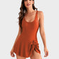 👙Last Day Promotion 49% OFF-Limited Stock！🔥💃Women's One Piece Tummy Control Tie Knot Swimsuit