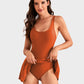 👙Last Day Promotion 49% OFF-Limited Stock！🔥💃Women's One Piece Tummy Control Tie Knot Swimsuit