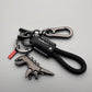🗝️Aluminum Alloy Dinosaur Charm Paired with a Hand-woven Bracelet-🦖Buy 1 Get 1 Free✨