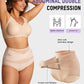 🌸Last Day-Buy 1 Get 3 Packs✨Plus-Size High-Waist Cross Tummy Control Panties