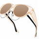 🔥LAST DAY ￡7.99🚀FREE SHIPPING 🕶New Oversized Cat Eye Sunglasses Polarized UV400 Protection