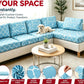 💗LAST DAY SALE 60% OFF⚡50K+ SOLD💕Patio Sofa Cushion Cover – Stretch, Water-Resistant ✨