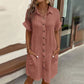 💎Summer Hot Sale - Up to 70% OFF⚡50K+ SOLD!💎✨Women’s Summer Midi Dress – Breezy, Flattering & Effortlessly Chic! Lightweight Button-Down with Pockets 🇬🇧☀️