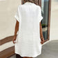 💎Summer Hot Sale - Up to 70% OFF⚡50K+ SOLD!💎✨Women’s Summer Midi Dress – Breezy, Flattering & Effortlessly Chic! Lightweight Button-Down with Pockets 🇬🇧☀️