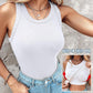 💖Last Day Sale 60%OFF💖Ribbed Stretchy Tank Top with Shelf Bra