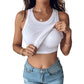 💖Last Day Sale 60%OFF💖Ribbed Stretchy Tank Top with Shelf Bra