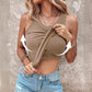💖Last Day Sale 60%OFF💖Ribbed Stretchy Tank Top with Shelf Bra