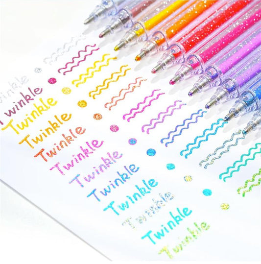 🎅Christmas Gift idea ￡9.99!! 🎁Glitter Gel Pen Set🎨✏️