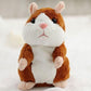 🐹 Last Day Special Price £9.99! Free Shipping！✨Talking Hamster Plush – repeats whatever you say, auto head-shaking, hilarious fun for kids & adults