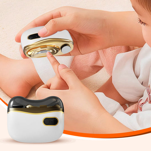 ⏳Last Day Special Price £11.99!!🚨 Lowest Price Ever, Don't Miss Out! 💅 2-in-1 Electric Nail Clipper & Polisher
