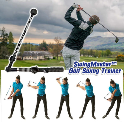 🏌️‍♂️ Swingmaster Trainer – Fix Your Slice FAST!🔥Retractable Golf Swing Training Aid🚀Free Shipping